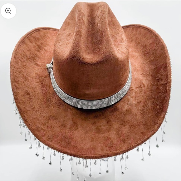 ATOUSAG
Glam Rodeo Cowgirl Hat - Brown - Picture 1 of 3